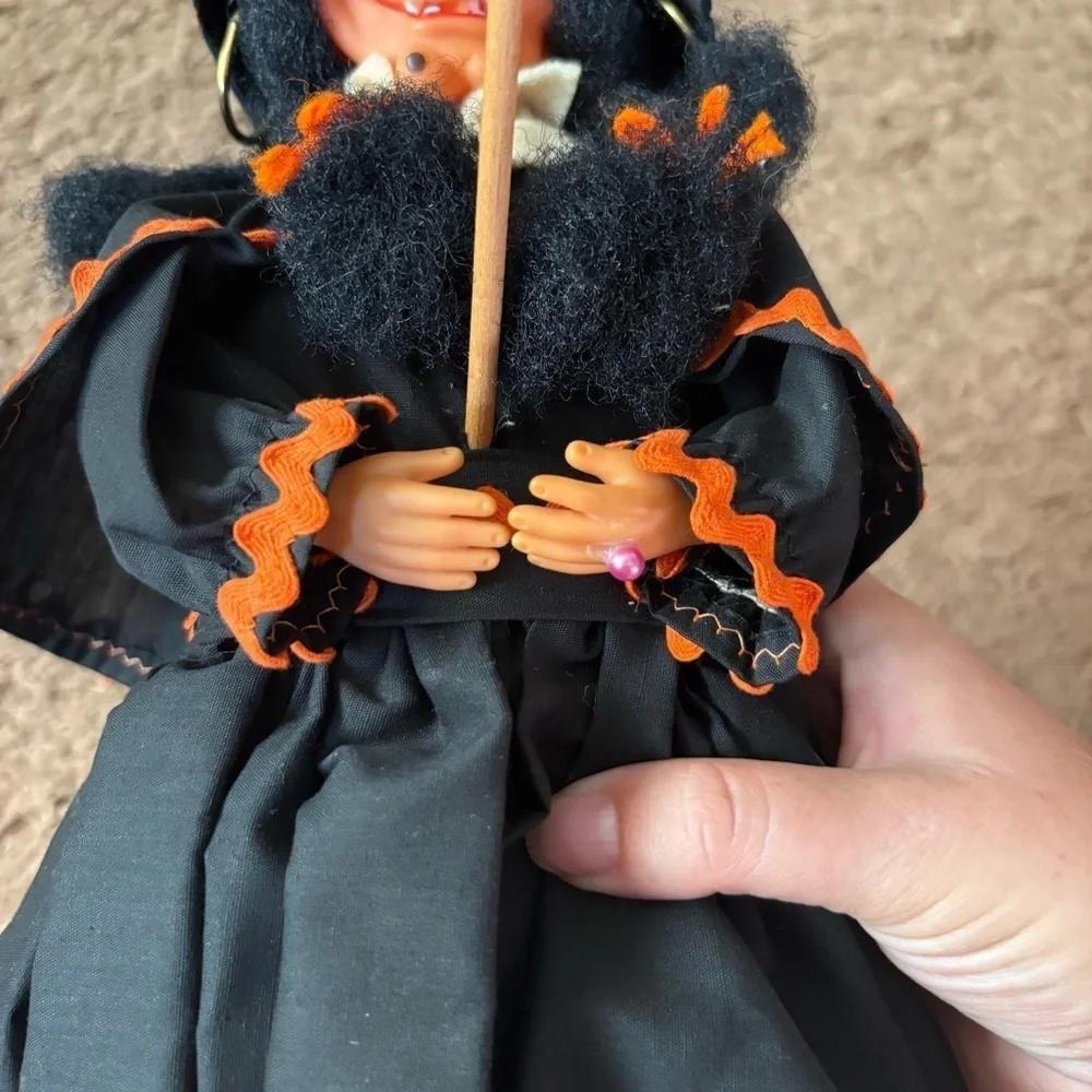 Vintage witch kitschy